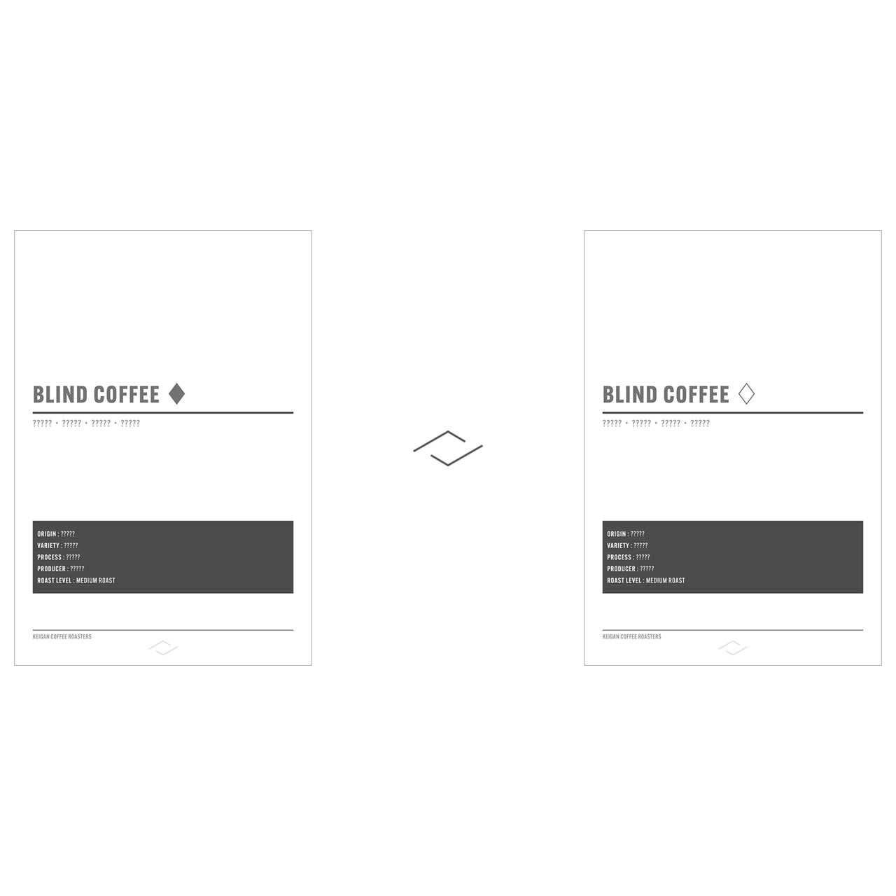 【第1回】ブラインドコーヒー体験キット｜BLIND COFFEE TASTING KIT