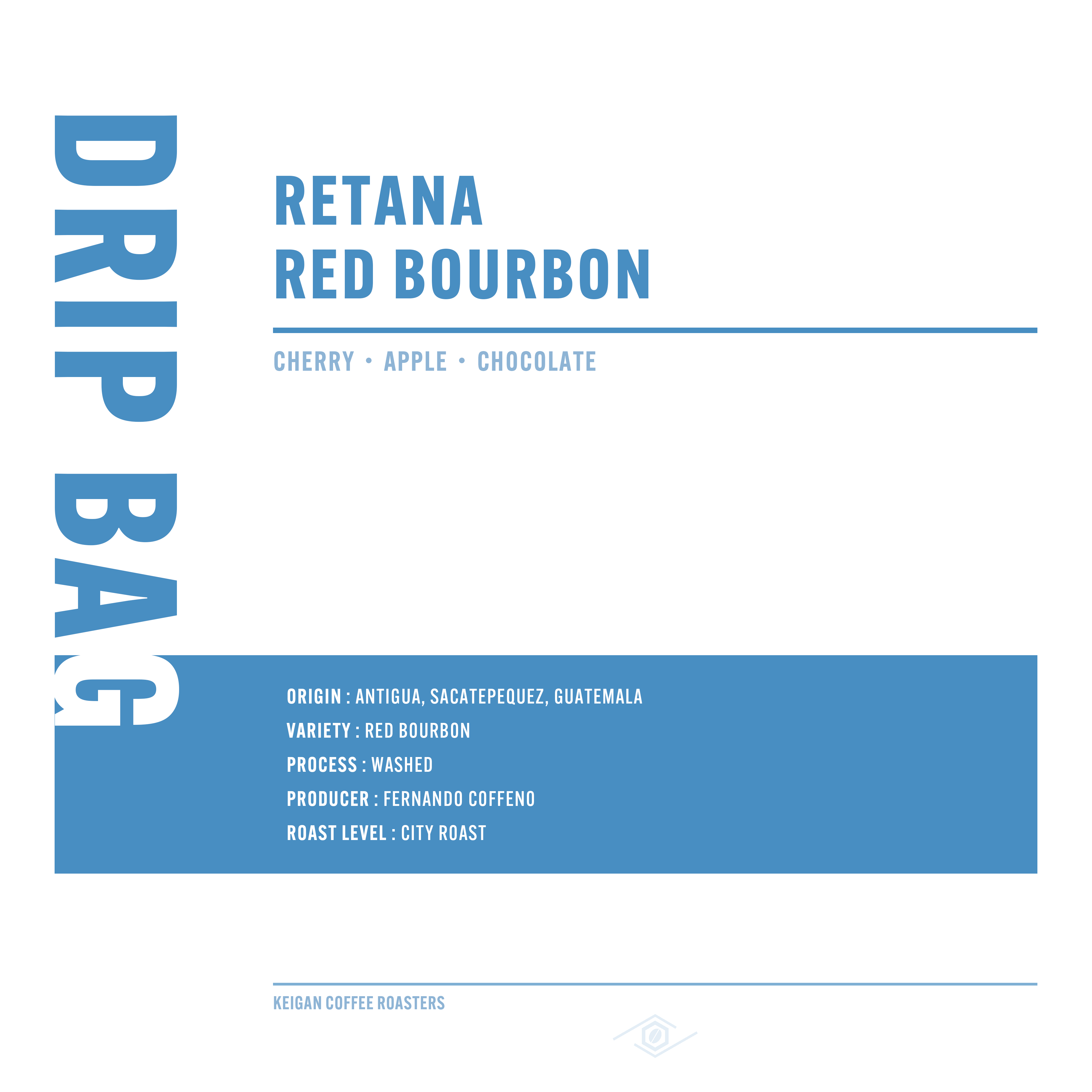 ドリップバッグ | グアテマラ レタナ レッドブルボン ウォッシュド