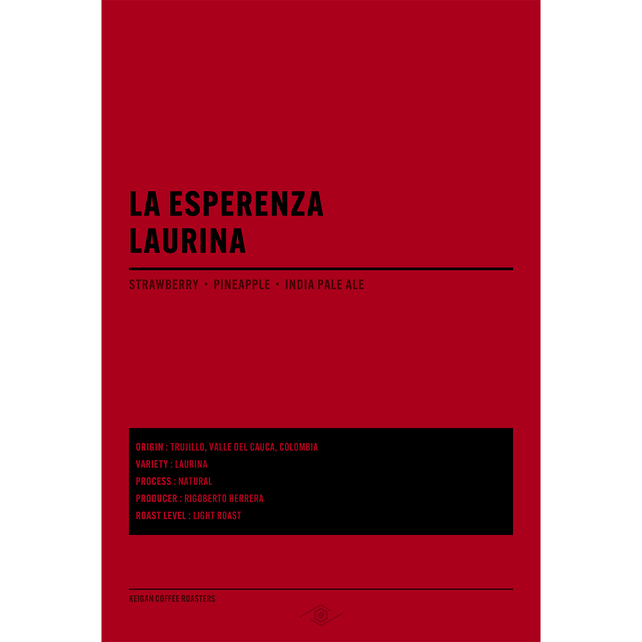 Colombia CGLE La Esperanza Laurina Natural