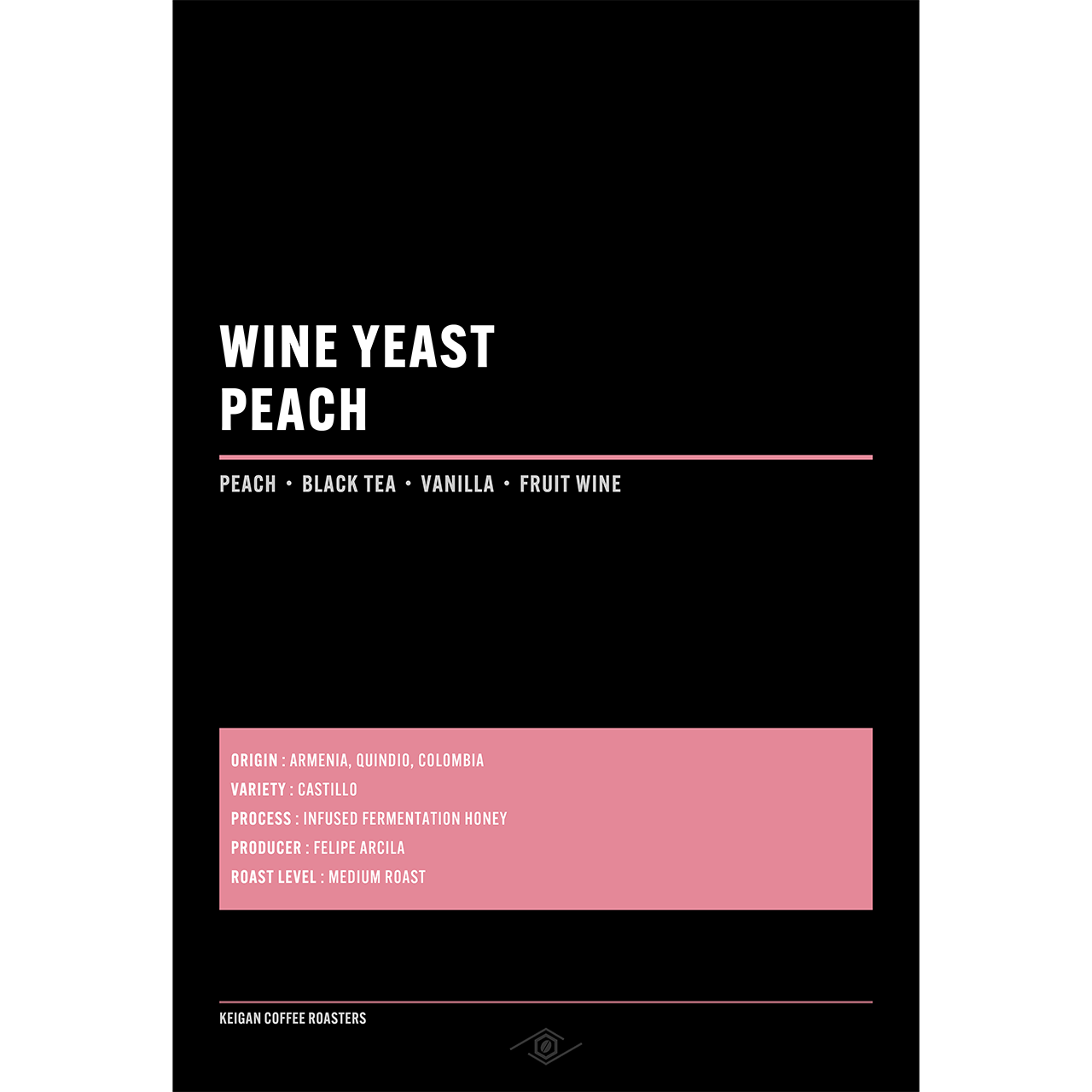 Colombia Jardines del Eden Wine East Peach