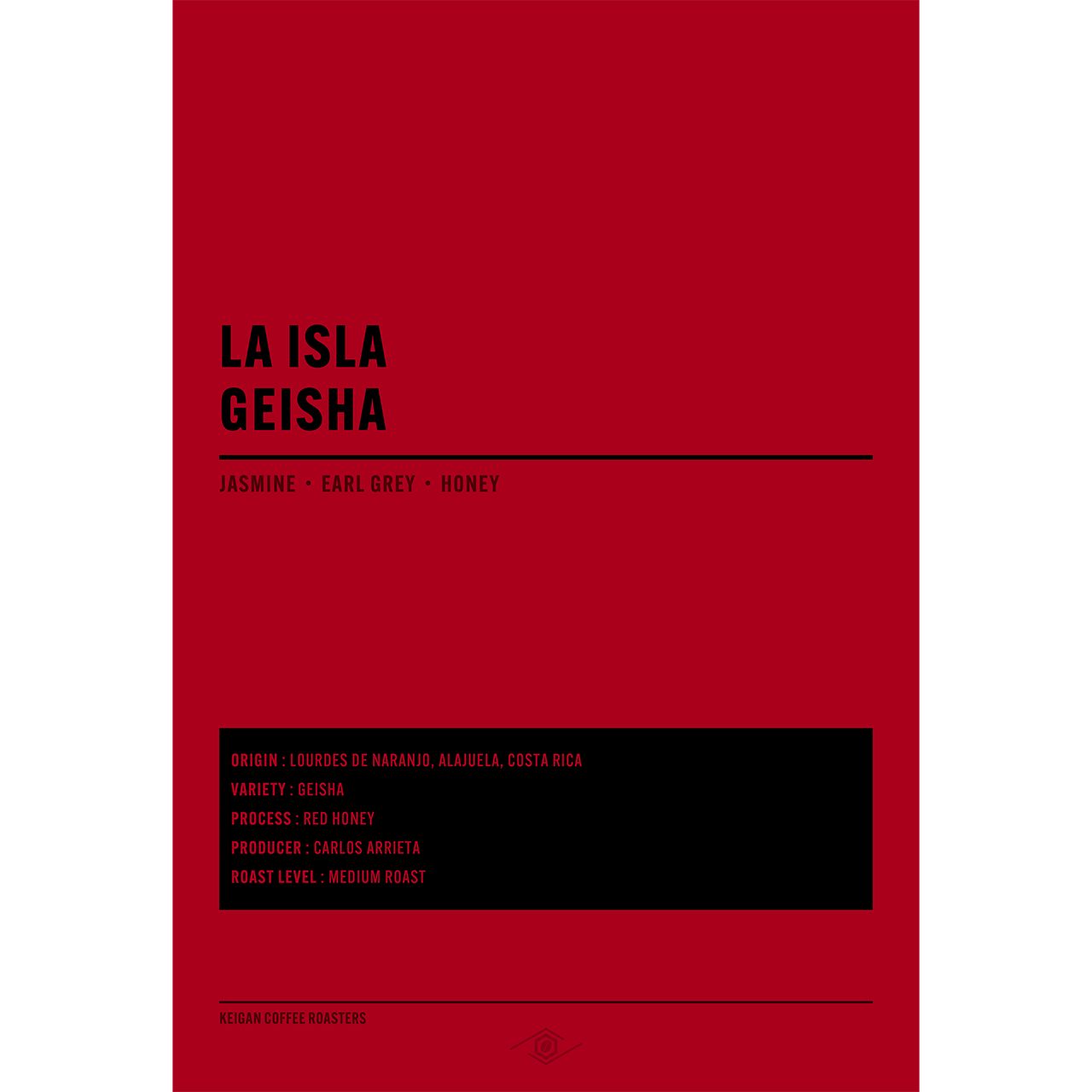 Costa Rica Alvar La Isla Geisha Red Honey