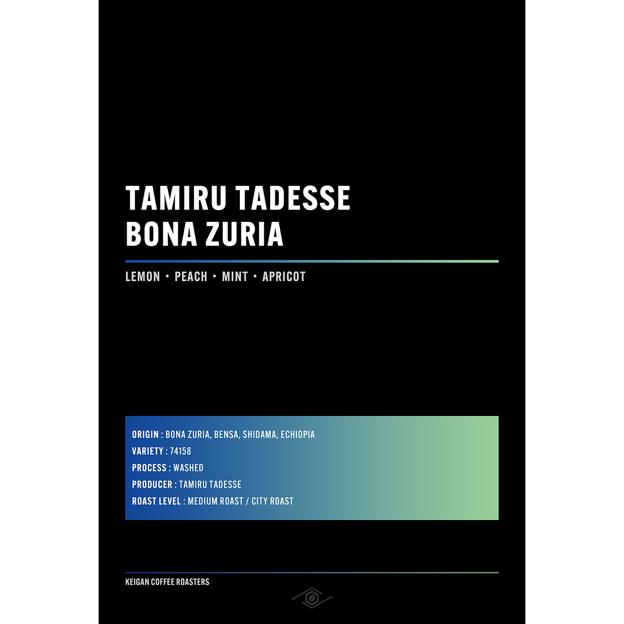 Ethiopia Tamil Tadese Bonazria Washed