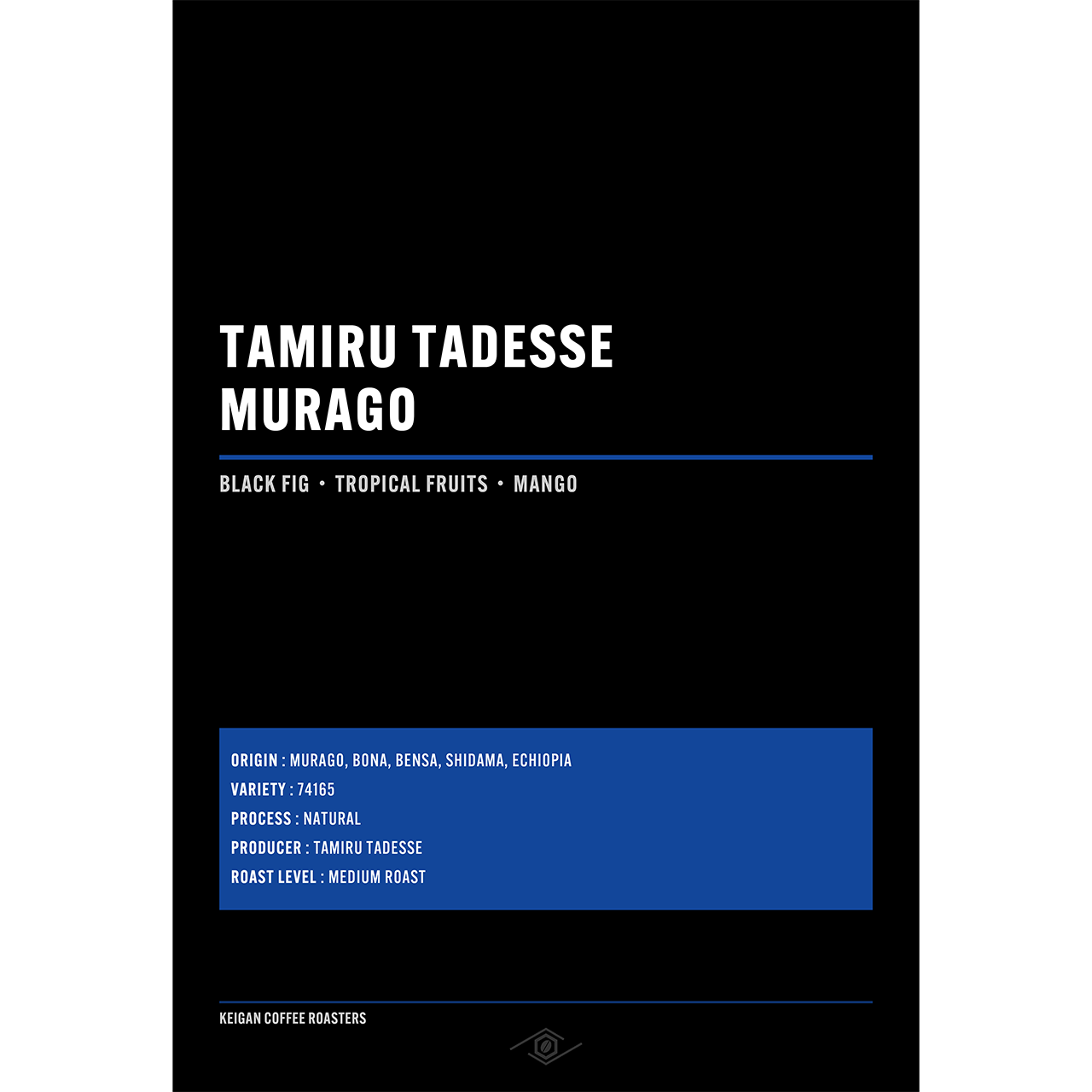 Ethiopia Tamil Tadese Mulago Natural