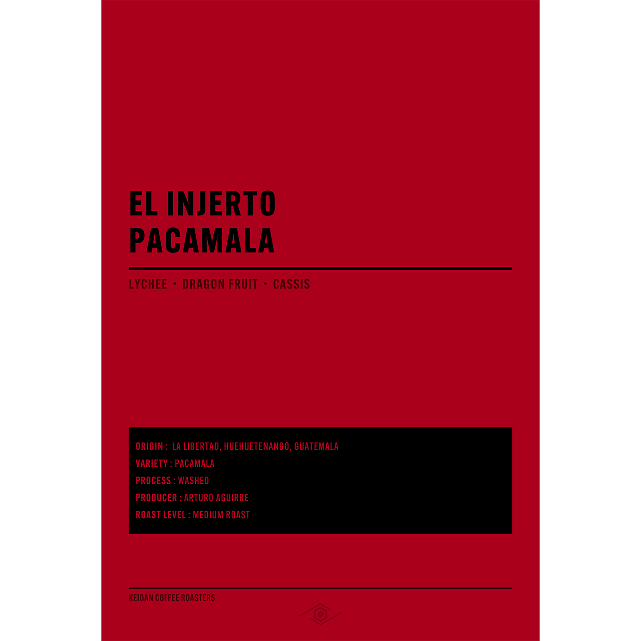 グアテマラ エル・インヘルト パカマラ / ウォッシュド