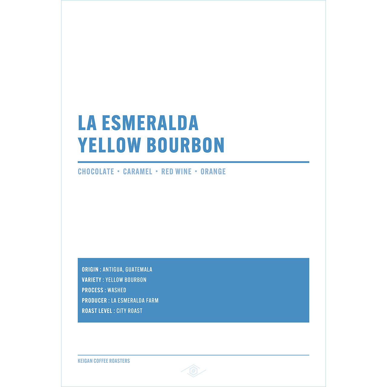 グアテマラ ラ・エスメラルダ イエローブルボン ウォッシュド