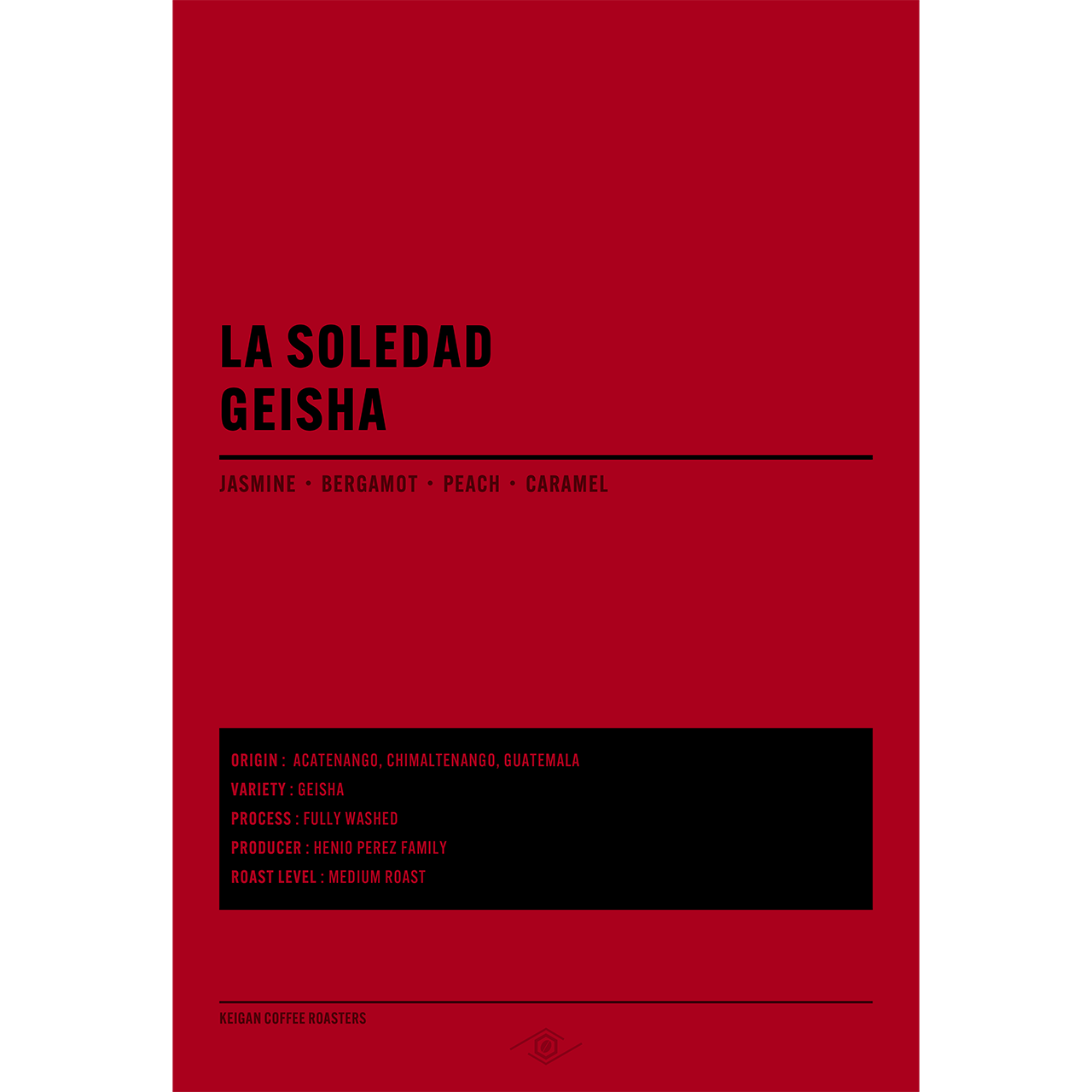 グアテマラ ラ・ソレダ ゲイシャ フリーウォッシュド