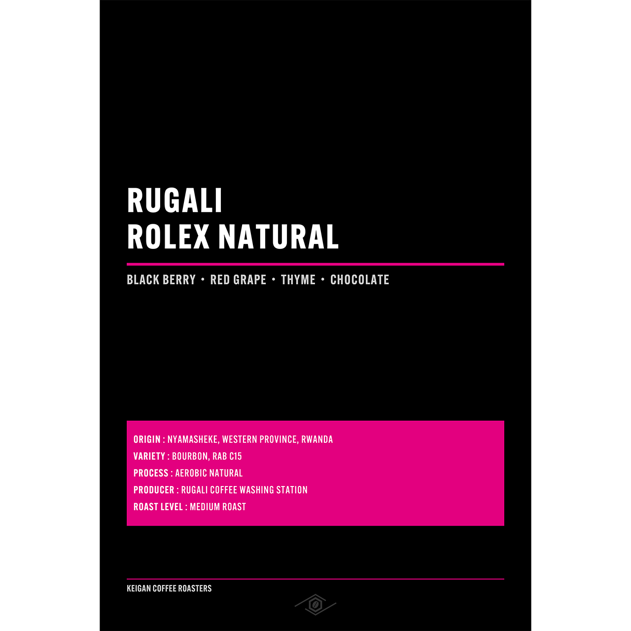 【NEW】ルワンダ ルガリ ロレックスナチュラル